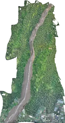 Kawasan Lengkap Gerakan Tanah Pasirlangu (PVMBG 31 Jan)